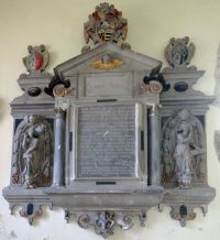 The monument in memory of Sir Thomas Honywood 